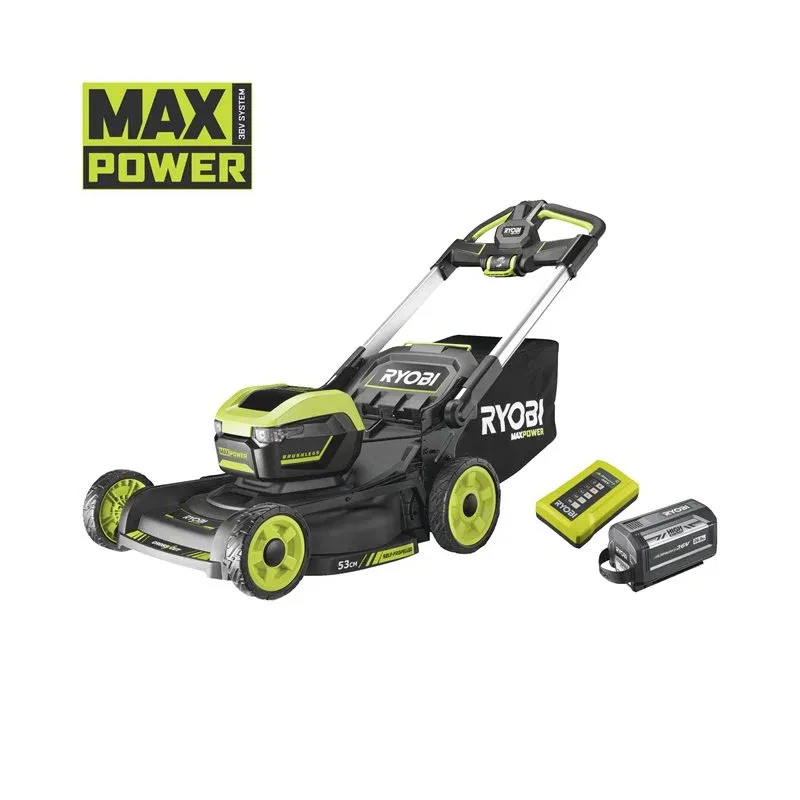 Ryobi 53   Plæneklipper 36v Max Power   Ry36lmxsp53a-160