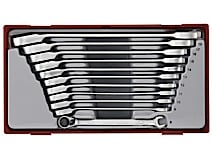 11 Dele Ringgaffelskraldenøglesæt Teng Tools Tt6511r