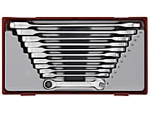 11 Dele Ringgaffelskraldenøglesæt Teng Tools Tt6511rs