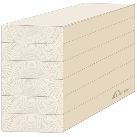 Lilleheden   Limtræsbjælke 115x200x4000   Gl30c
