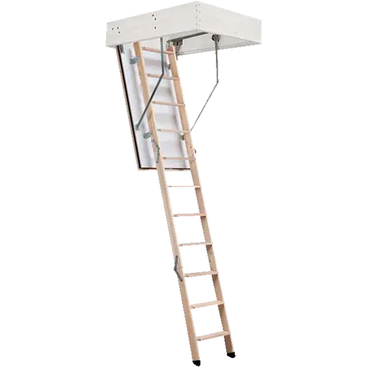 Dolle Rei45 Lofttrappe  -delt 67 6x117     Hvid
