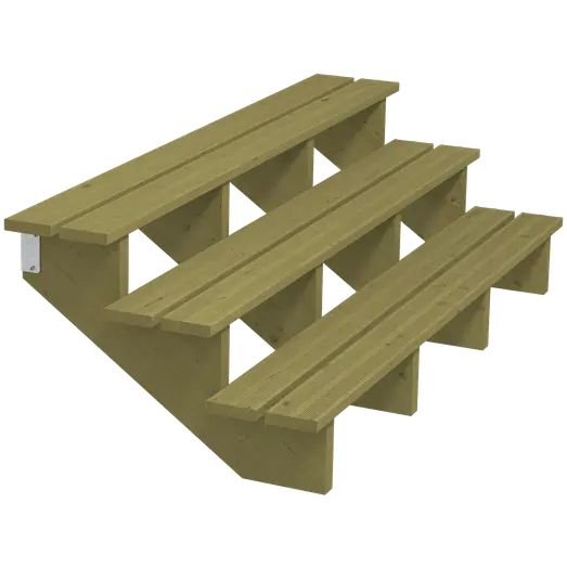 Plus Terrassetrappe   Trin 54x76   34    180