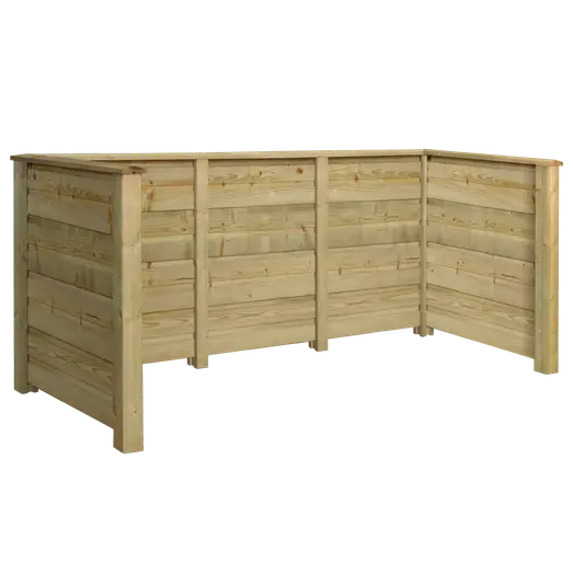 Plus Plank Renovationsskjuler   Træstolper Til Nedgravning 108x294   Trykimp