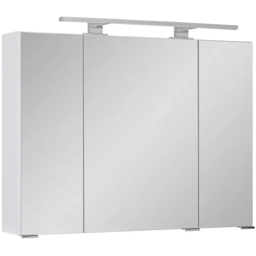 Mikelo Reno Spejlskab 80x60x15   Hvid Højglans