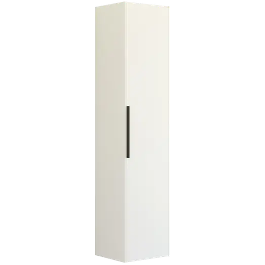 Scanbad Now Højskab   Enkelt Låge 176x40x35   Mat Hvid  Glat Front