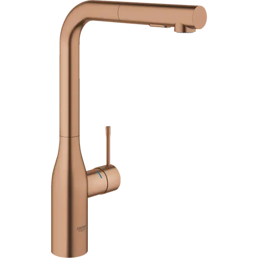 Grohe Essence Køkkenarmatur   Udtræk Børstet Kobber