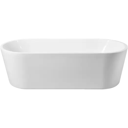 Milobad Badekar 56x80x177     Hvid Akryl