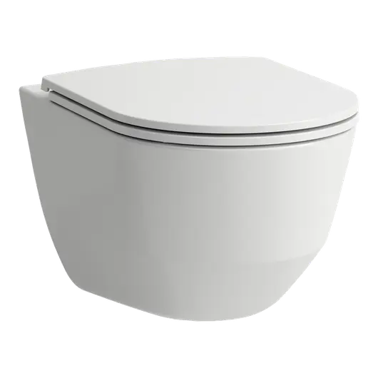 Laufen Pro Væghængt Toilet Inkl  Softclose Toiletsæde Hvid