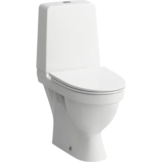 Laufen Kompas Toilet   Skjult  -lås Hvid