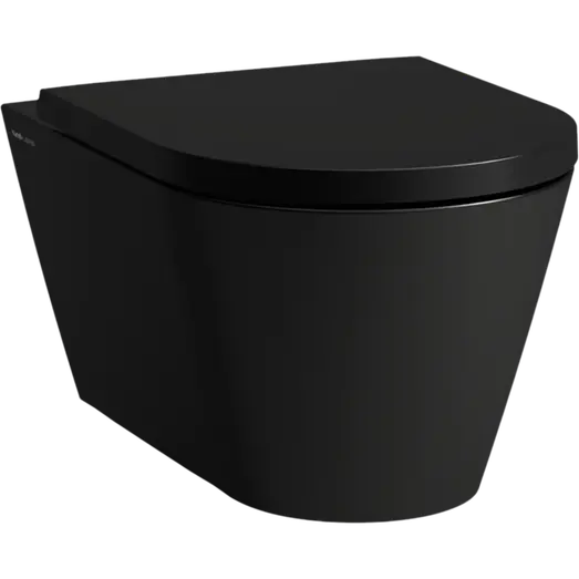 Laufen Kartell Væghængt Toilet Glossy Sort