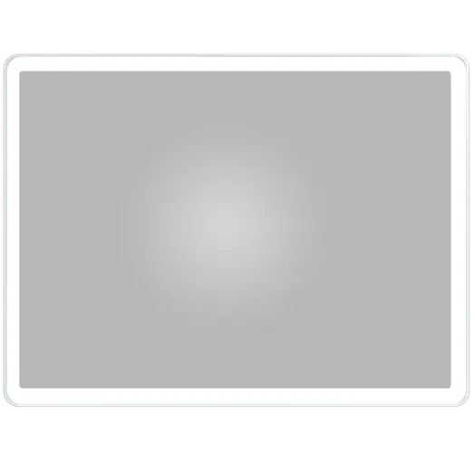 Mikelo R01 Led Spejl Hvid Ramme 60x80cm