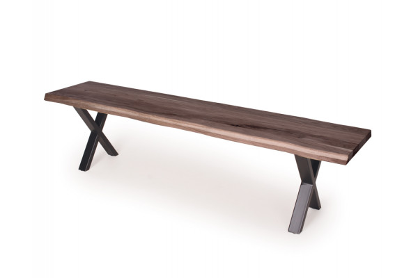 Akita Bænk     Mørk Olie  40x180