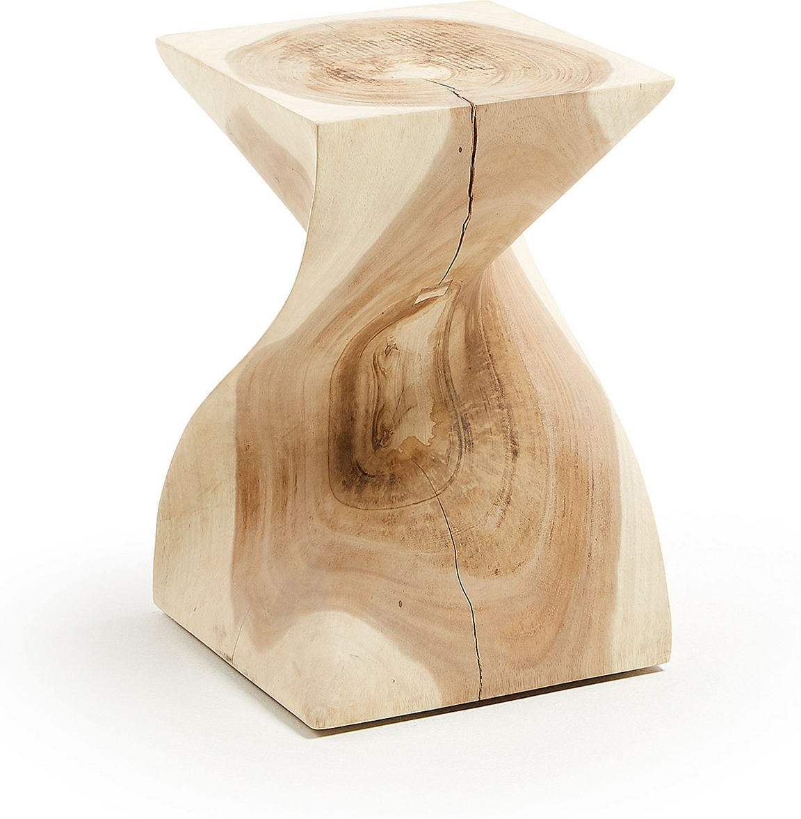 Aaron  Udendørs Sidebord  Natur  H46x30x30    Uden Hul