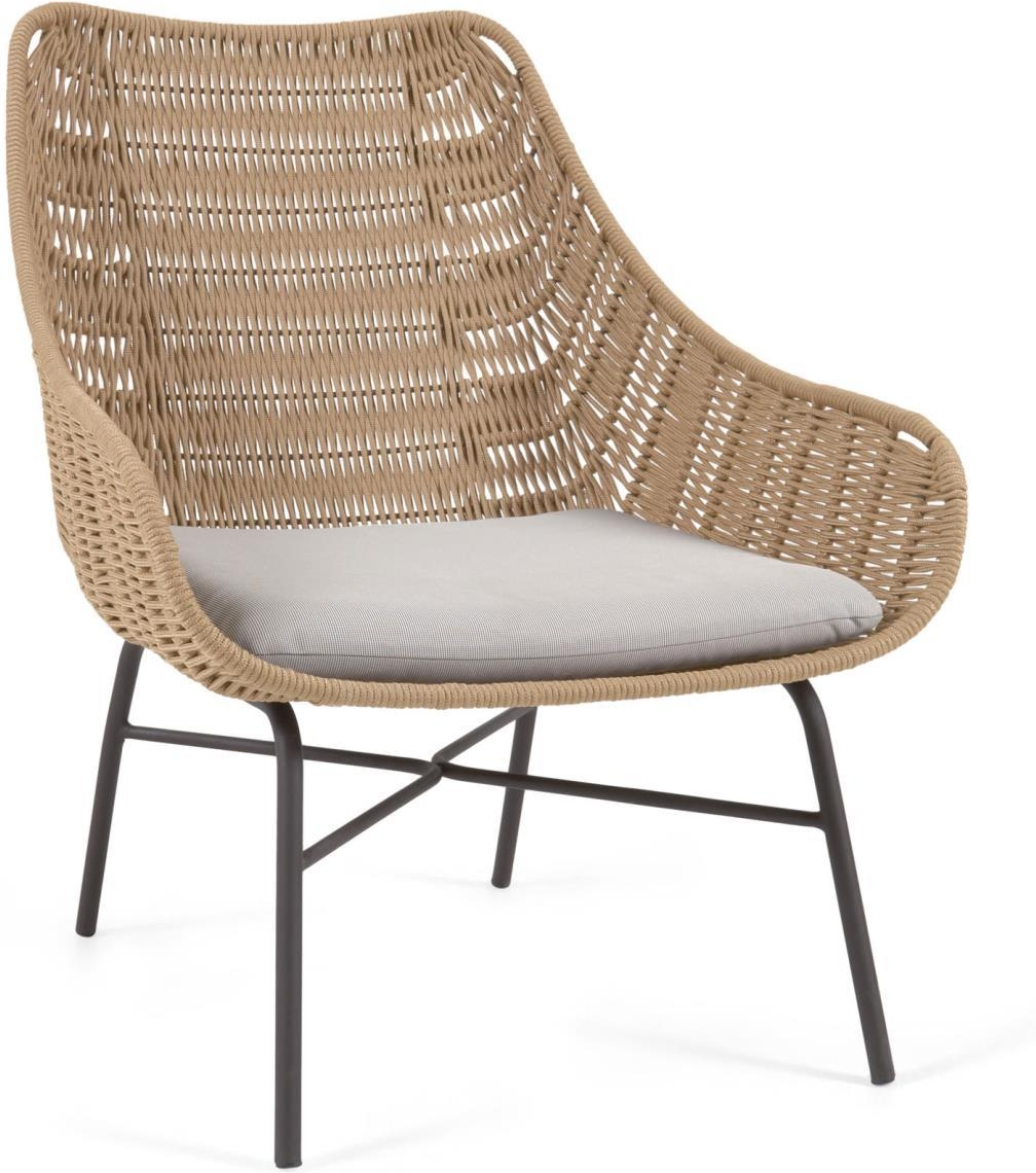 Abeli  Udendørs Lænestol  Beige  Reb