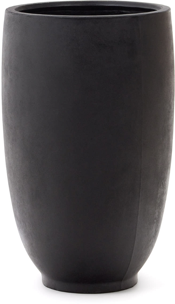 Aiguablava  Plantepotte  Sort  H120x75x75    Cement